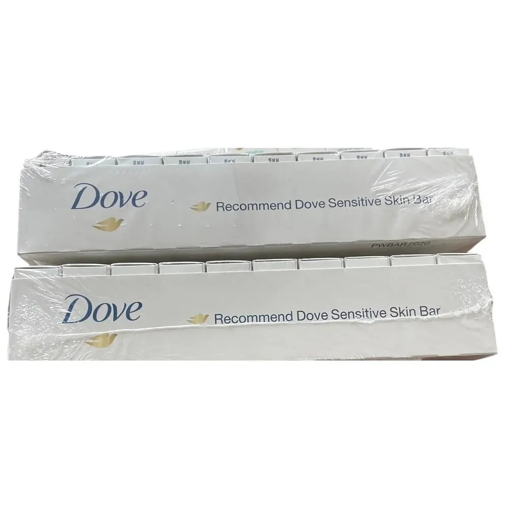 60 Dove Soap Sensitive Fragrance Free Hypo Allergenic 1oz size Trial/Travel Bars